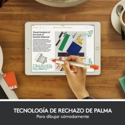 Lápiz inalámbrico logitech crayon para ipad/ naranja - Imagen 3
