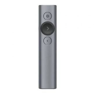 Presentador inalámbrico por bluetooth logitech spotlight presentation remote/ 2.4ghz/ gris pizarra
