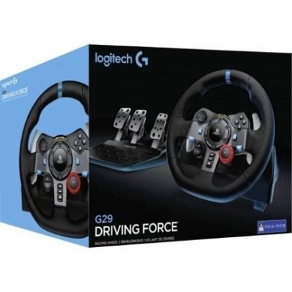 Volante con pedales logitech g29 driving force - Imagen 5