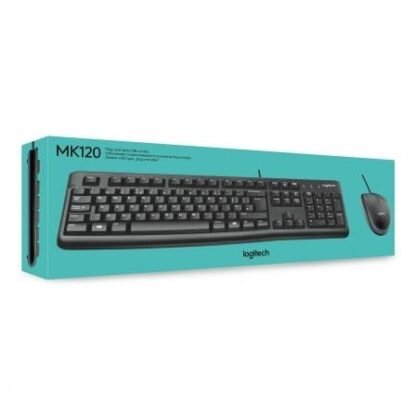 Teclado y ratón logitech desktop mk120 - Imagen 5