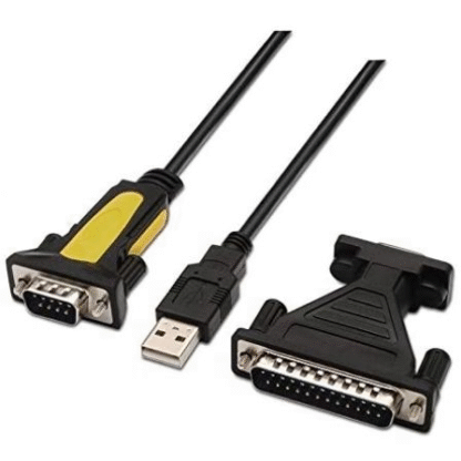 Cable conversor impresora nanocable 10.03.0002/ usb macho - db9 macho/ db25 macho - Imagen 4