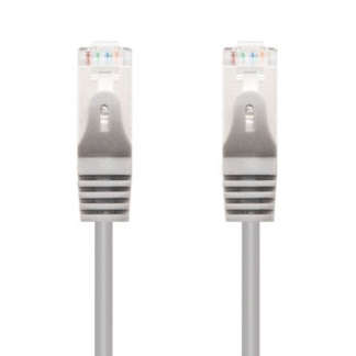Cable de red rj45 ftp nanocable 10.20.0810 cat.6/ 10m/ gris