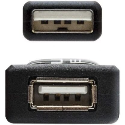 Cable alargador usb 2.0 nanocable 10.01.0213/ usb macho - usb hembra/ 15m/ negro - Imagen 3