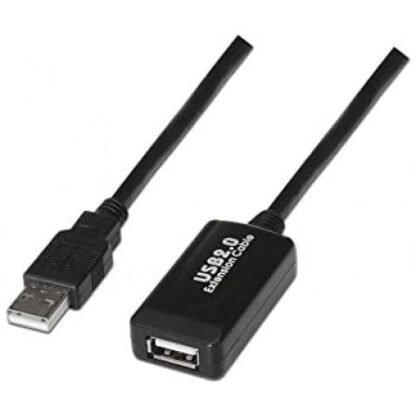Cable alargador usb 2.0 nanocable 10.01.0213/ usb macho - usb hembra/ 15m/ negro - Imagen 5