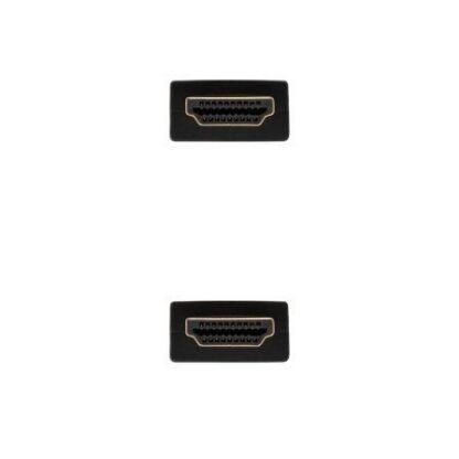 Cable hdmi 1.4 nanocable 10.15.1705/ hdmi macho - hdmi macho/ 5m/ negro - Imagen 3