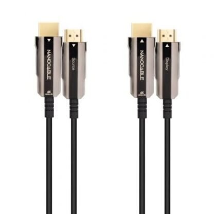 Cable hdmi 2.0 aoc 4k nanocable 10.15.2020/ hdmi macho - hdmi macho/ 20m/ negro - Imagen 2