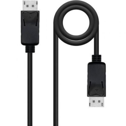 Cable displayport nanocable 10.15.2701-l150/ displayport macho - displayport macho/ 1.5m/ negro
