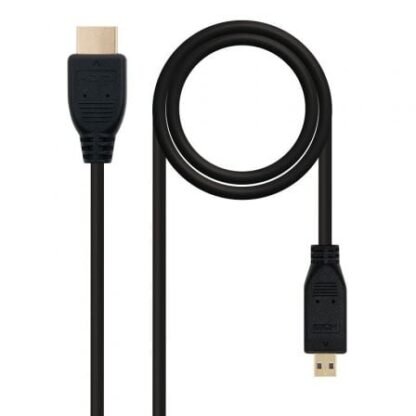 Cable micro hdmi nanocable 10.15.3502/ hdmi macho - micro hdmi macho/ 1.8m/ negro - Imagen 2