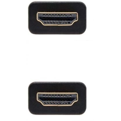 Cable hdmi 2.0 4k nanocable 10.15.1602/ hdmi macho - hdmi macho/ 1.5m/ negro/ naranja - Imagen 3