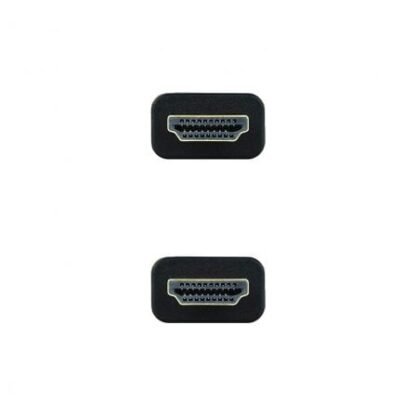 Cable hdmi 2.0 4k nanocable 10.15.3715/ hdmi macho - hdmi macho/ 15m/ negro - Imagen 3