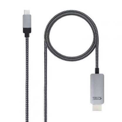 Cable conversor nanocable 10.15.5102/ usb tipo-c macho - hdmi macho/ 1.8m/ negro - Imagen 2