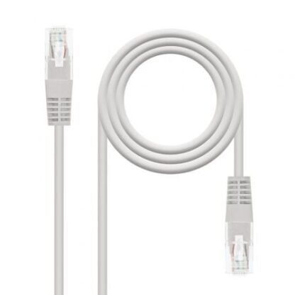 Cable de red rj45 utp nanocable 10.20.0425 cat.6/ 25m/ gris - Imagen 2