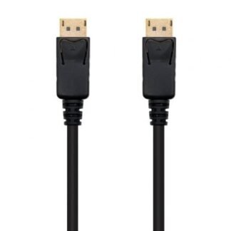 Cable displayport 1.2 4k nanocable 10.15.2300/ displayport macho - displayport macho/ 50cm/ negro