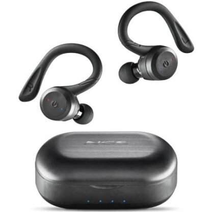 Auriculares deportivos bluetooth ngs ártica jogger con estuche de carga/ autonomía 10h/ negros - Imagen 2