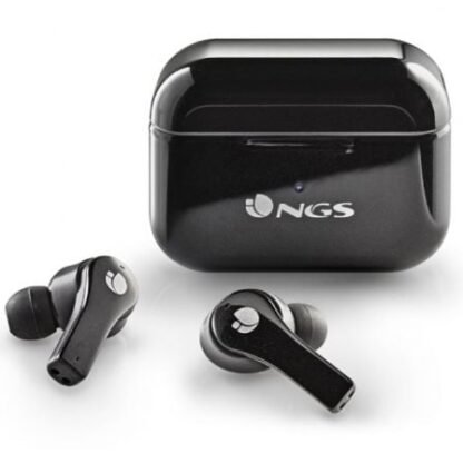 Auriculares bluetooth ngs ártica bloom con estuche de carga/ autonomía 6h/ negros - Imagen 4