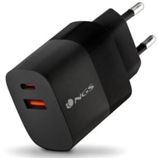 Cargador de pared gan ngs bud 33w/ 1xusb tipo-c/ 1xusb/ 33w