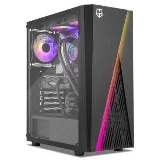 Caja gaming semitorre nox hummer frost