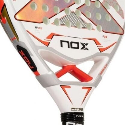 Pala de pádel noxsport at pro cup 2024/ blanca y naranja - Imagen 2