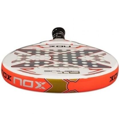 Pala de pádel noxsport at pro cup 2024/ blanca y naranja - Imagen 4