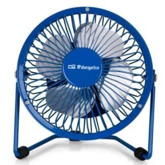 Mini ventilador usb orbegozo pw 1026/ azul