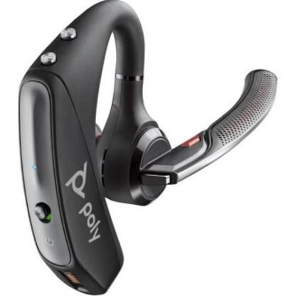 Auricular inalámbrico poly voyager 5200 + cable usb-a a micro usb + llave bt700/ con micrófono/ bluetooth/ negro - Imagen 2