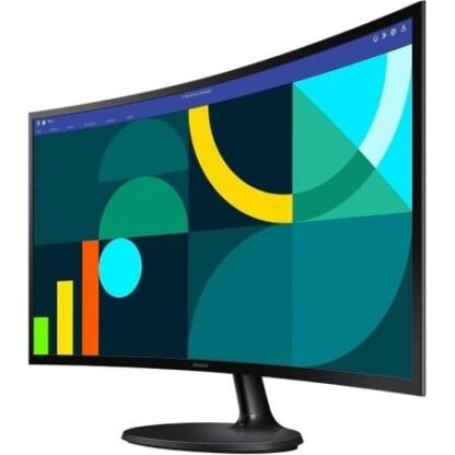 Monitor profesional samsung essential monitor s3 s36gd s24d362gau/ 24"/ full hd/ negro - Imagen 2