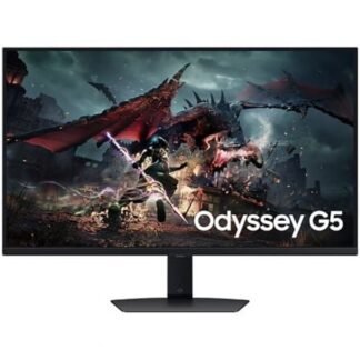 Monitor gaming samsung odyssey g5 s32dg500eu 32"/ qhd/ 1ms/ 180hz/ ips/ regulable en altura/ negro