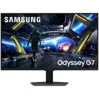 Smart monitor gaming samsung odyssey g7 s32dg702eu 32"/ 4k/ 1ms/ 144hz/ ips/ multimedia/ regulable en altura/ smart tv/ negro