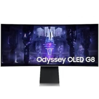 Smart monitor gaming ultraparonámico curvo samsung odysseyg8 s34bg850su 34"/ uwqhd/ 0.1ms/ 175hz/ oled/ multimedia/ regulable