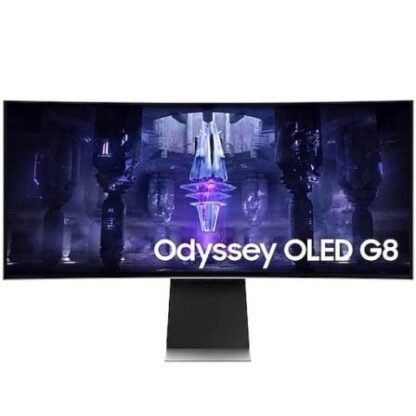 Smart monitor gaming ultraparonámico curvo samsung odysseyg8 s34bg850su 34"/ uwqhd/ 0.1ms/ 175hz/ oled/ multimedia/ regulable