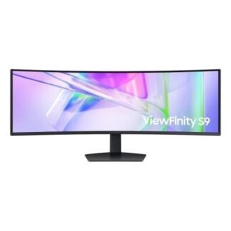 Monitor profesional ultraparonámico curvo samsung viewfinity s9 s49c950uau 49"/ dual qhd/ multimedia/ regulable en altura