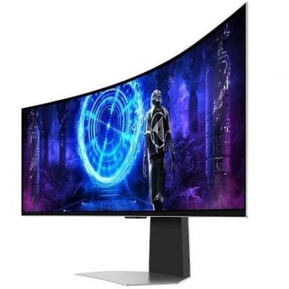 Monitor gaming ultrapanorámico curvo samsung odyssey oled g9 s49dg954su 49"/ dual qhd/ 0.03ms/ 240hz/ oled/ multimedia/ - Imagen 2