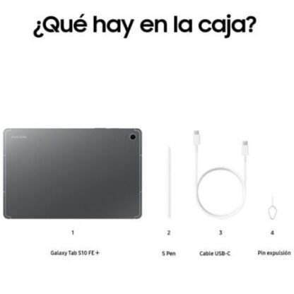 Tablet samsung galaxy tab s10+ fe 13.1"/ 12gb/ 256gb/ octacore/ gris - Imagen 3