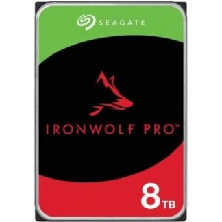 Disco duro seagate ironwolf pro 8tb/ 3.5"/ sata iii/ 256mb