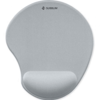 Alfombrilla ergonómica subblim ergo neogel mousepad/ /plateada