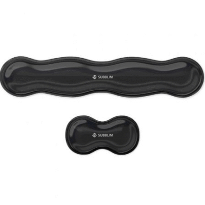 Pack de 2 reposamuñecas subblim ergo crystal flex