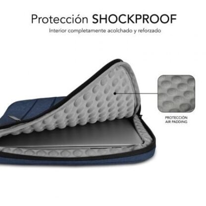 Funda subblim air padding 360 sleeve para portátiles hasta 15.6"/ azul - Imagen 2