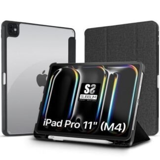 Funda subblim clear shock case para ipad pro 11" 2024 m4/ negra