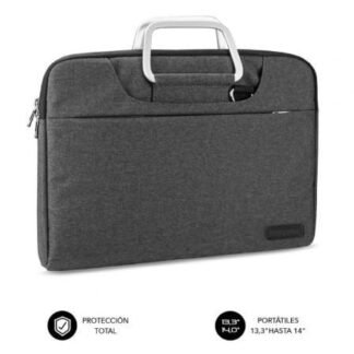 Maletín subblim business para portátiles 13.3-14"/ gris