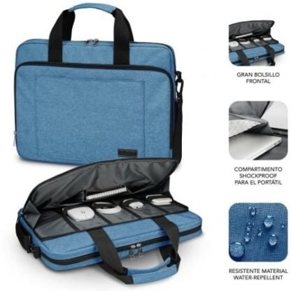 Mochila subblim air padding laptop bag para portátiles hasta 15.6"/ azul - Imagen 2
