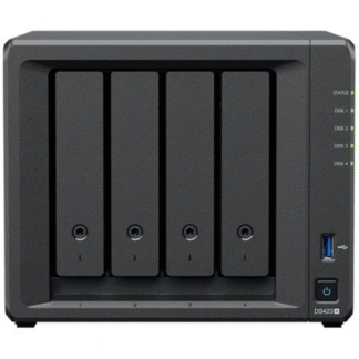 Nas synology diskstation ds423+/ 4 bahías 3.5"- 2.5"/ 2gb ddr4/ formato torre