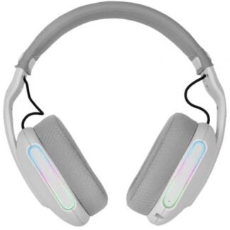 Auriculares gaming inalámbricos con micrófono mars gaming mhwpro/ jack 3.5/ bluetooth/ blancos