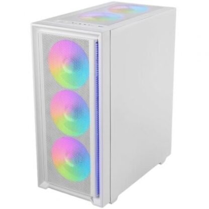 Caja gaming semitorre mars gaming mc-air/ blanca - Imagen 2
