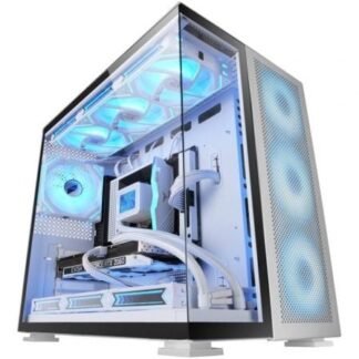 Caja gaming torre mars gaming mc-nova2/ blanca y negra