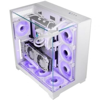 Caja gaming minitorre mars gaming mc-vision/ blanca - Imagen 2
