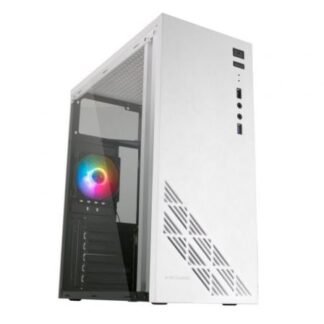 Caja gaming semitorre mars gaming mc100/ blanca