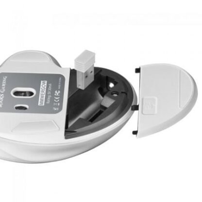 Ratón gaming inalámbrico mars gaming mmwergo/ hasta 3200 dpi/ blanco - Imagen 5