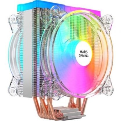 Ventilador con disipador mars gaming mcpu66/ 12cm