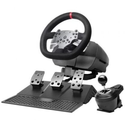 Volante con pedales y cambio de marchas manual mars gaming mwh-rsx
