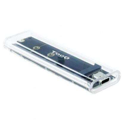 Caja externa para disco ssd m.2 nvme tooq tqe-2200/ usb 3.2/ sin tornillos